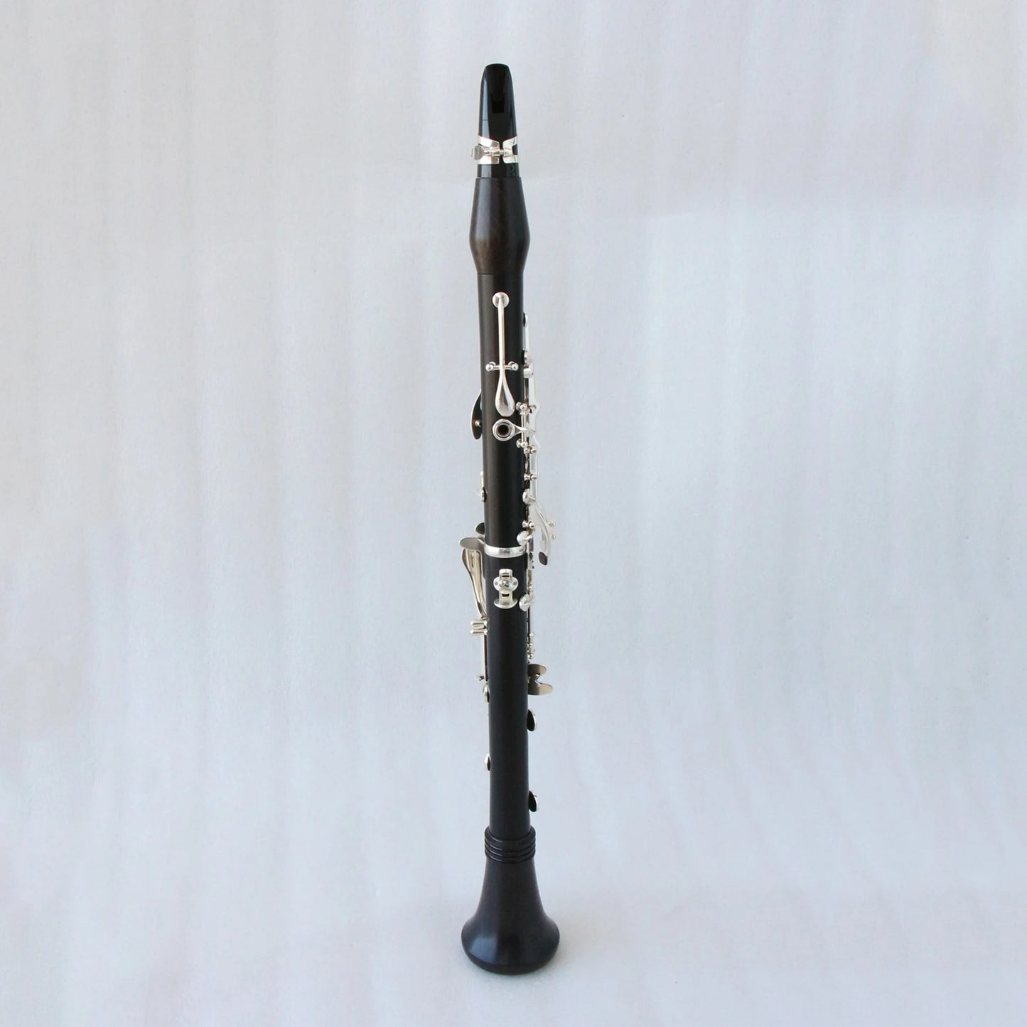 High Quality Ebony Body Clarinet 17 Keys Clarinet Silver Plated Professional Clarinet