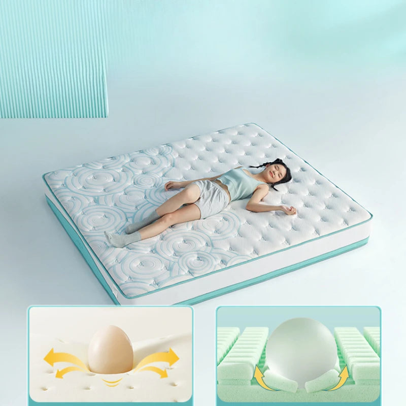 High Quality Queen Mattresses Foam Firm Cozy Twin Bedroom Comfortable Mattress King Size Colchon Matrimonial Salon Furniture
