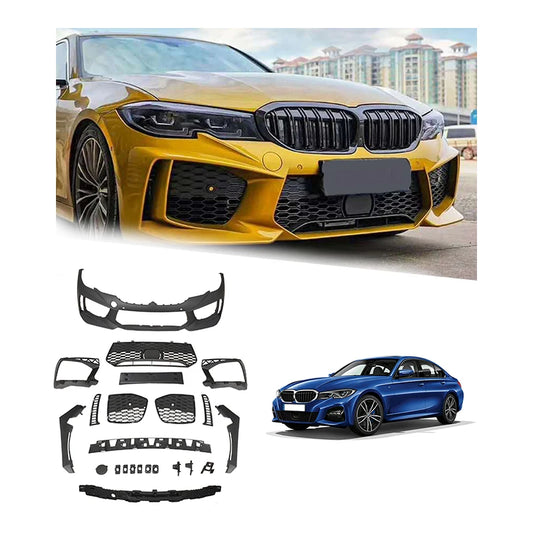High Quality Tuning Design Bodykit Body Kit Front Bumper For  F30 To M3 G80 Body Kit