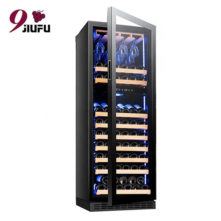 High Repurchase Dual Zone Glass Wine Bottle Cooler Wine Fridge For Sale