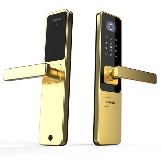 High Security WIFI APP Unlock Chip Door Lock, Intelligent Lock System, Smart Electronic Lock Class B Anti-theft Lock Cylinder