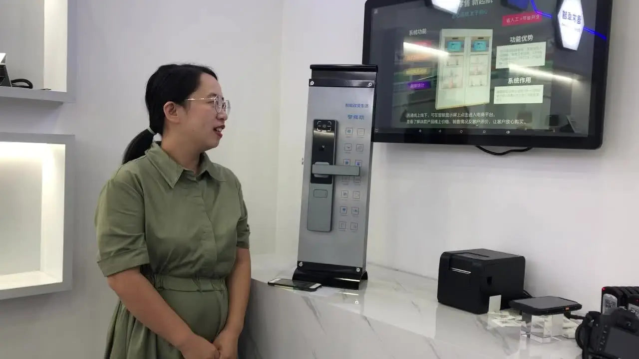 High Security WIFI APP Unlock Chip Door Lock, Intelligent Lock System, Smart Electronic Lock Class B Anti-theft Lock Cylinder