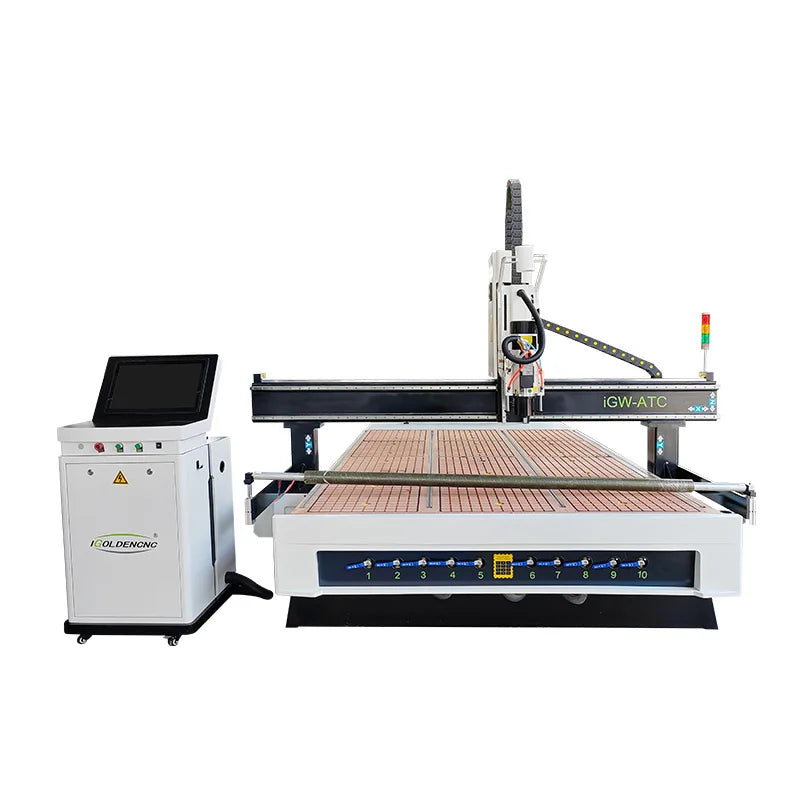 High Speed Atc Wood Cnc Router for Furniture Carving Router Machine with 12 Tools Changer