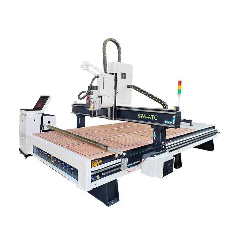 High Speed Atc Wood Cnc Router for Furniture Carving Router Machine with 12 Tools Changer