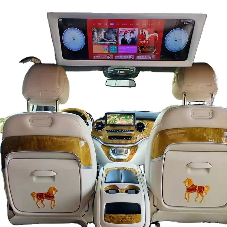 High-end Central Refrigerator Armrest Box 2023 Hotsale's New Luxury Is Suitable for Mercedes-benz Vito Storage Box XX Auto Car