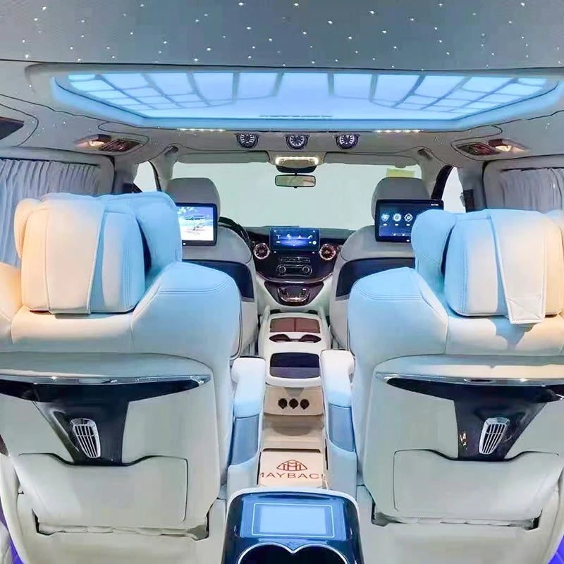 High-end Central Refrigerator Armrest Box 2023 Hotsale's New Luxury Is Suitable for Mercedes-benz Vito Storage Box XX Auto Car