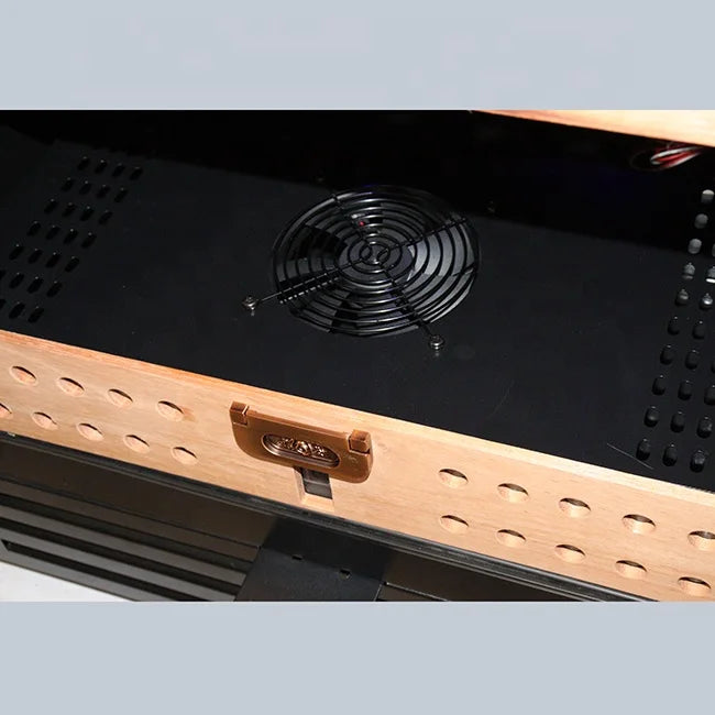 High-end Refrigerated Humidity Cigar Refrigerator Controlled Display Electric Cigar humidors