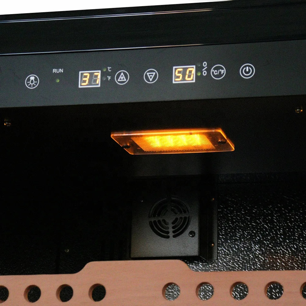 High-end Refrigerated Humidity Cigar Refrigerator Controlled Display Electric Cigar humidors