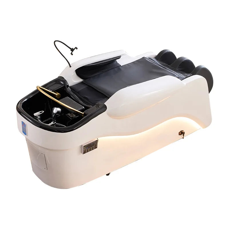 High end multifunctional luxury fully automatic first-class space cabin intelligent electric massage and hair washing bed