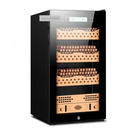 High quality cigar cabinet humidor led light humidor Cooler humidor led light humidor Cooler Humidor Cabinet Cigar Cooler FK-28C