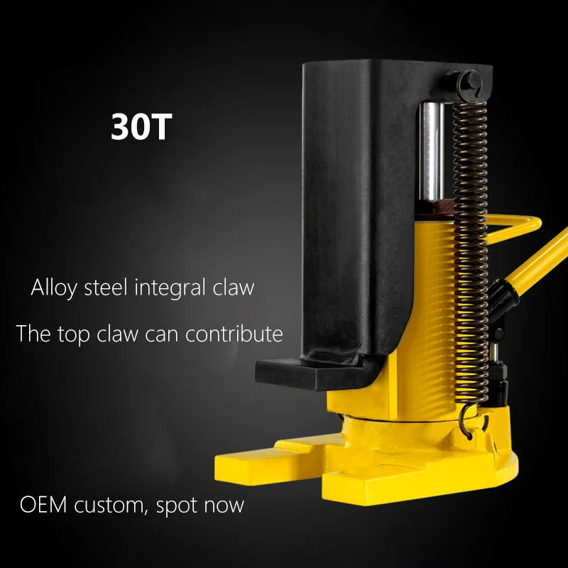 High quality lifting tool hydraulic track toe Jack  30T claw jack