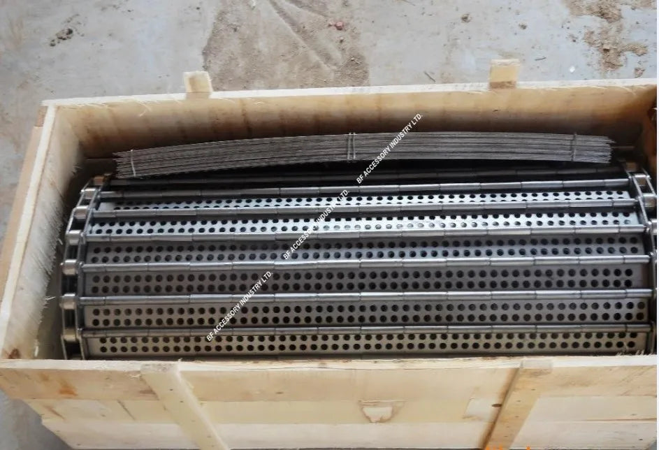 Hinged belt  for chip conveyor machine of cnc Machine Tools,pitch 50.8,width350mm, 9 meters