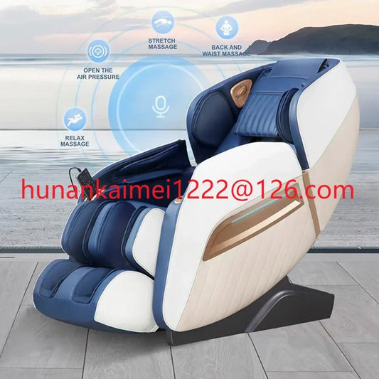 Home Luxury Full Body Electric AI Smart Heat Recliner Thai Stretch 3D Robot Hand SL Track Zero Gravity Shiatsu 4D Massage Chair