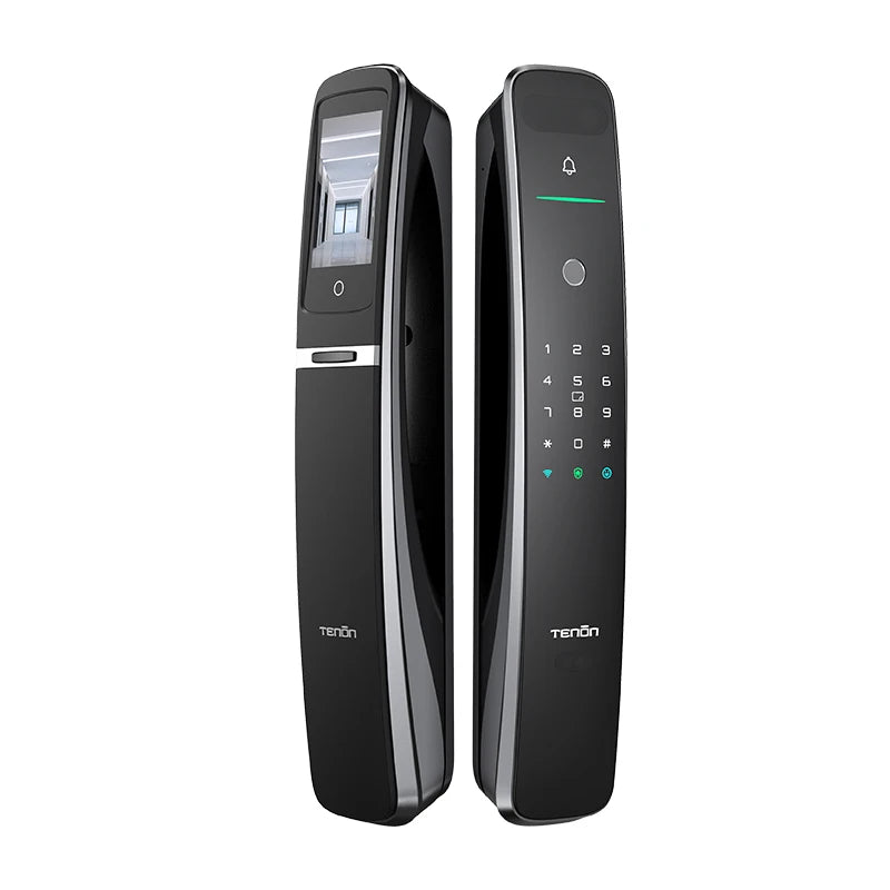 Home anti-theft door, visible cat eye with screen monitoring, fingerprint lock, password lock, intelligent lock A9s