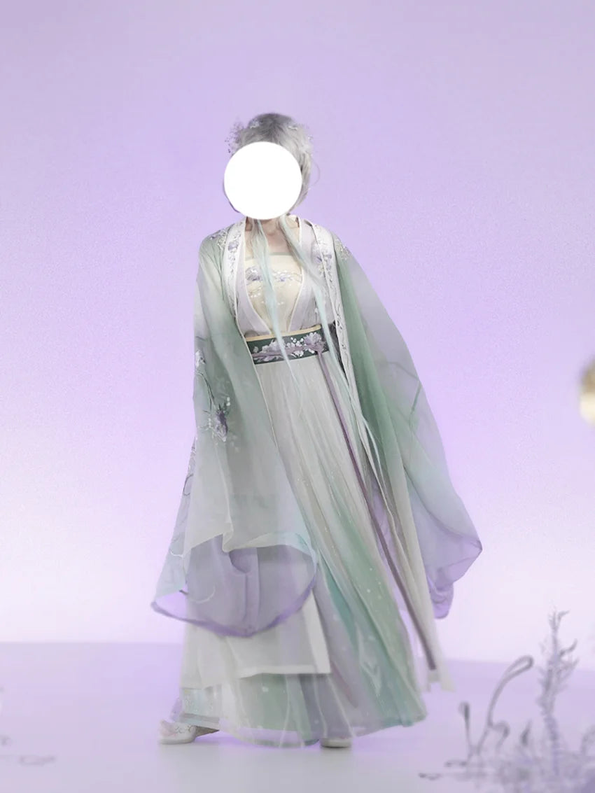 Honor of Kings Yang Yuhuan Change Chinese Hanfu Cosplay Game Character Dress Classical Dance Practice Suit Dunhuang  Style SSY