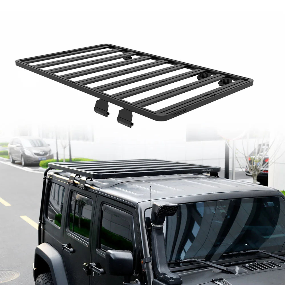 Hot Selling 4X4 Car Accessory jk roof rack platform Aluminum Universal car roof racks