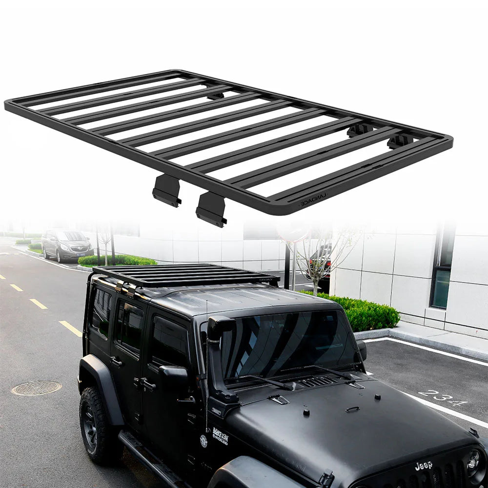 Hot Selling 4X4 Car Accessory jk roof rack platform Aluminum Universal car roof racks