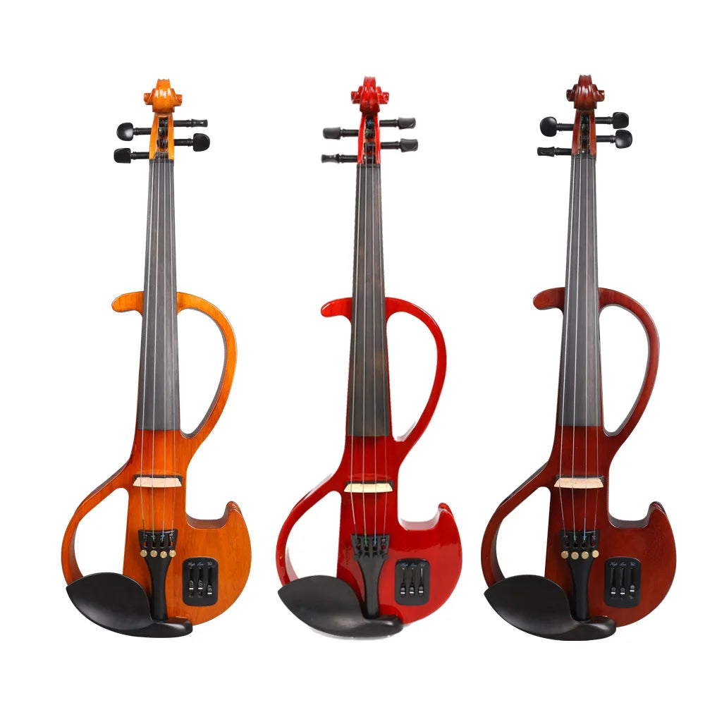 Hot Selling Premier Electronic 4/4 Violin MP3 Jack Stage Performance And High-End Musical Ensembles