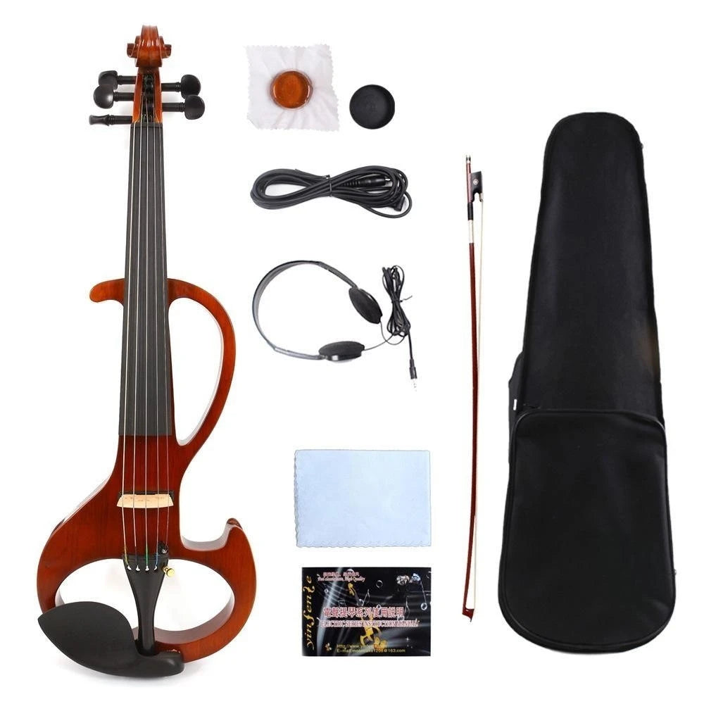 Hot Selling Premier Electronic 4/4 Violin MP3 Jack Stage Performance And High-End Musical Ensembles