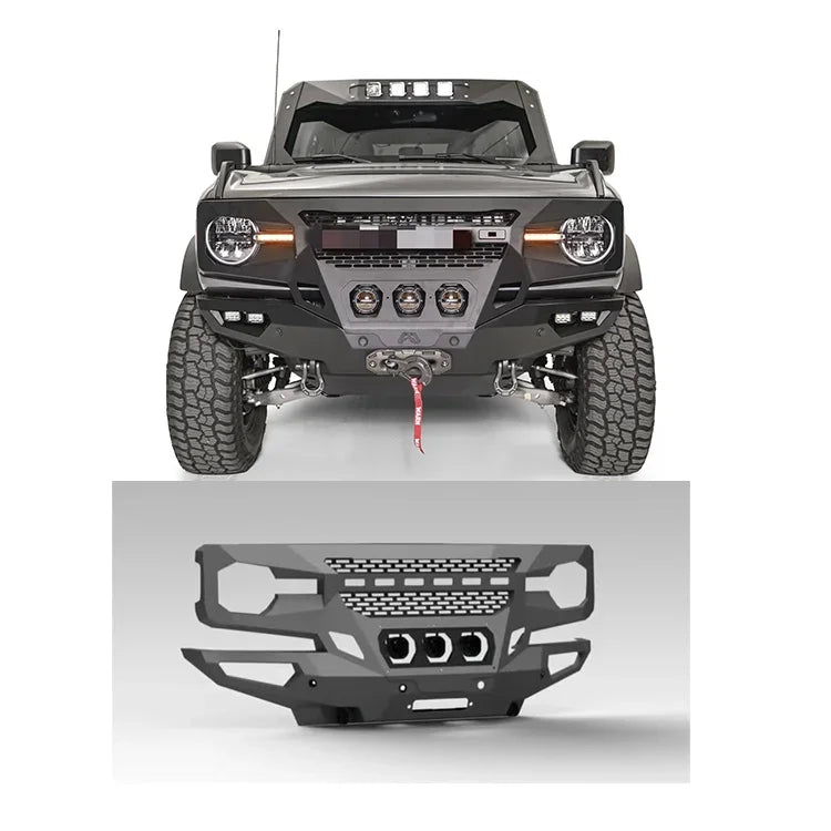 Hot sale Car Offroad 4x4 Auto Accessories  Front grumper grill front bumper for Ford Bronco