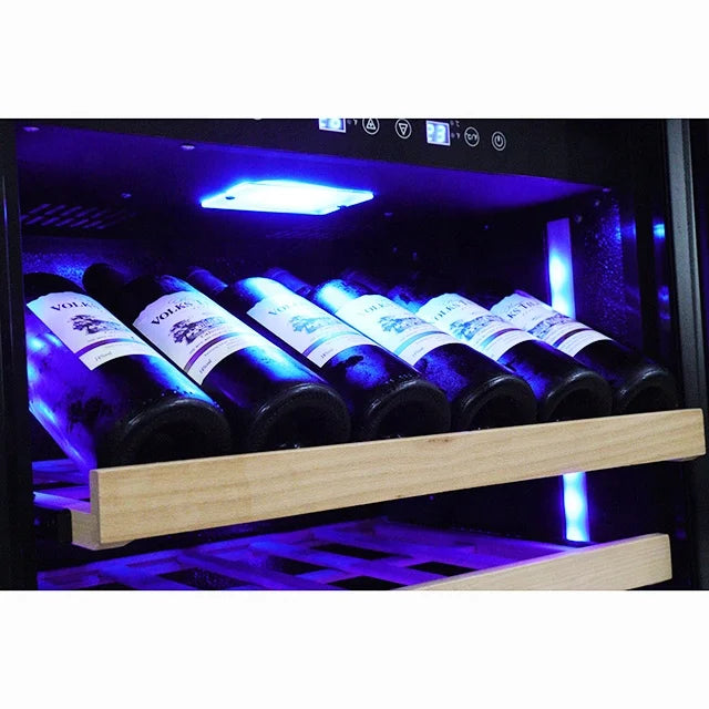 Hot sale Large wine cooler 381 bottle wine chiller double door wine refrigerator for commercial
