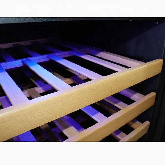 Hot sale Large wine cooler 381 bottle wine chiller double door wine refrigerator for commercial