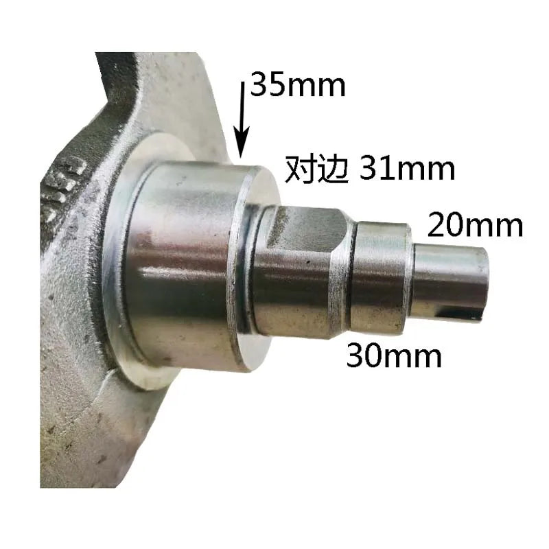 Hot selling automotive engine parts crankshaft For DEWAOO NUBIRA KALOS LACETTI CHEVROLET AVEO 96350171