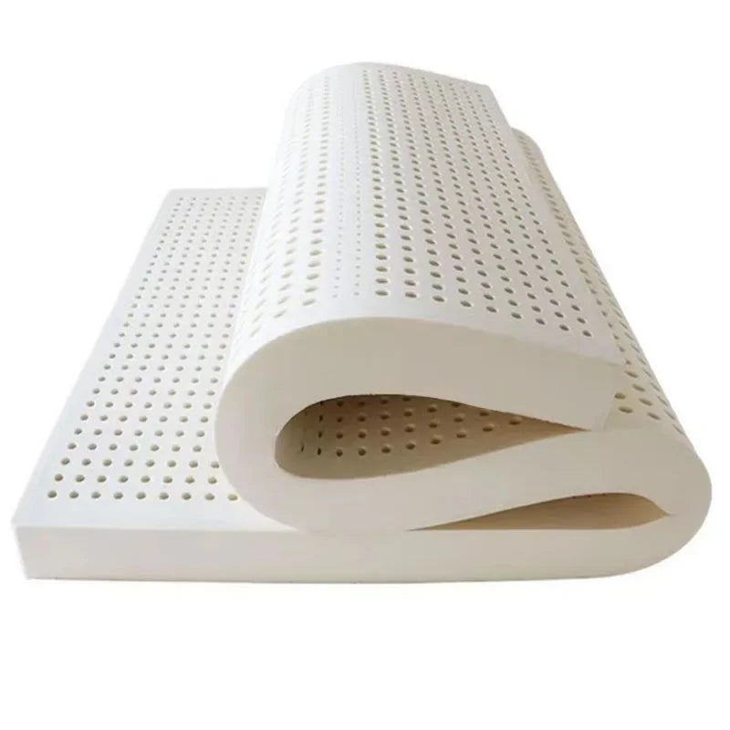 Hotel Bed Mattress Soft Full Size Zipper Natural Latex White Mattresses Bedroom Floor Foldable Colchones Cama Modern Furniture
