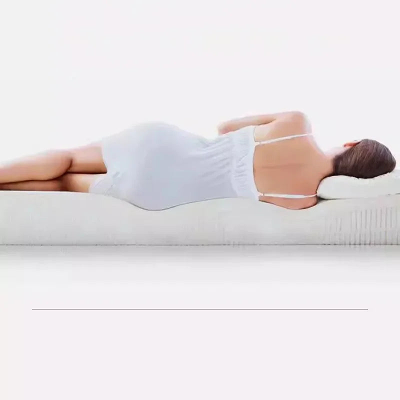 Hotel Bed Mattress Soft Full Size Zipper Natural Latex White Mattresses Bedroom Floor Foldable Colchones Cama Modern Furniture