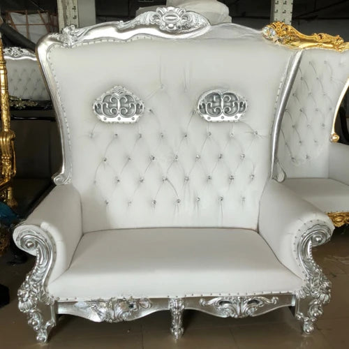 Hotel clubhouse photography studio single person sofa chair tiger head dragon head gold foil decorative chair