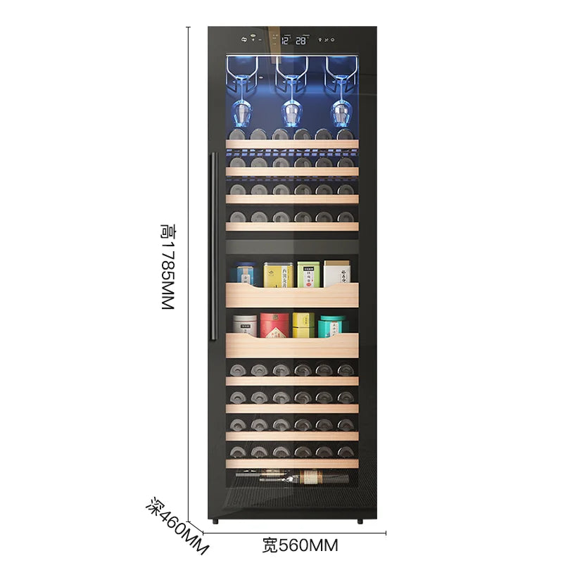 Hotel restaurant wine cabinet thermostatic wine cabinet large capacity commercial household refrigerator