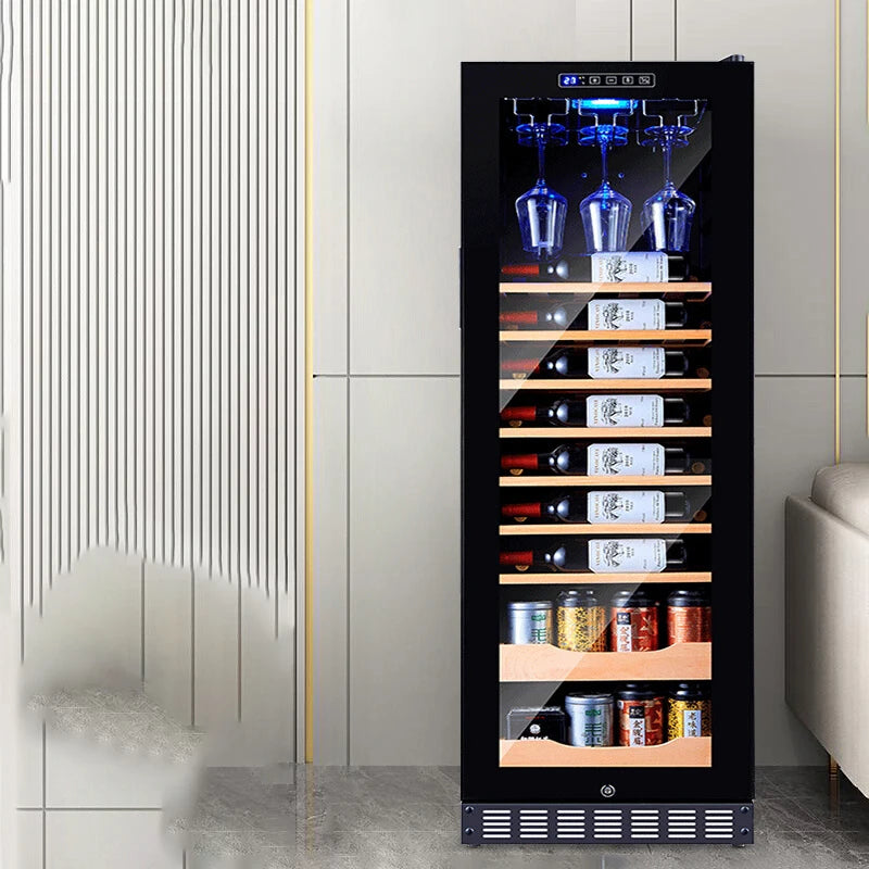 Hotel wine cabinet Thermostatic wine cabinet Large capacity commercial household integrated embedded refrigerator