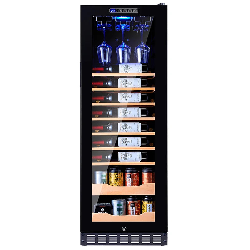 Hotel wine cabinet Thermostatic wine cabinet Large capacity commercial household integrated embedded refrigerator