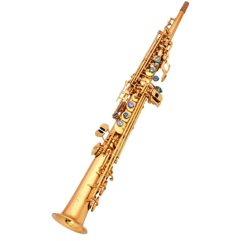 MMOOKA Hotsale Saxophone LMS-500S professional Straight Chinese good quality sax Wind Instrument Soprano Saxophone