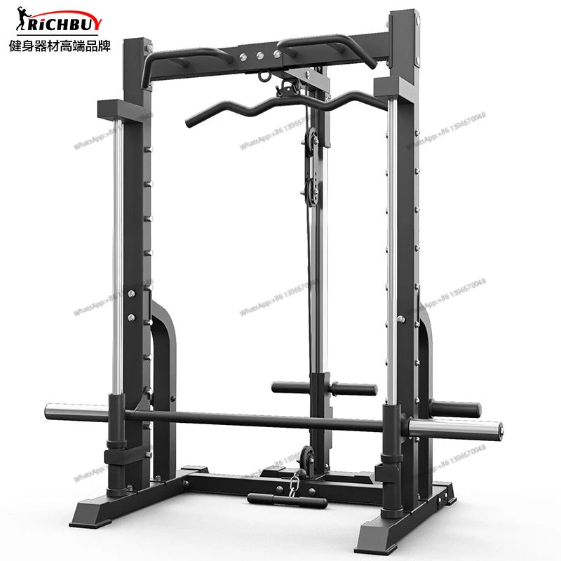 Household Fitness Gantry Multifunctional Fitness Equipment Deep Squat Push Frame Comprehensive Training Device Combination