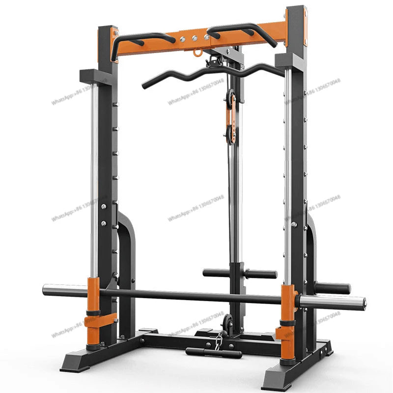 Household Fitness Gantry Multifunctional Fitness Equipment Deep Squat Push Frame Comprehensive Training Device Combination