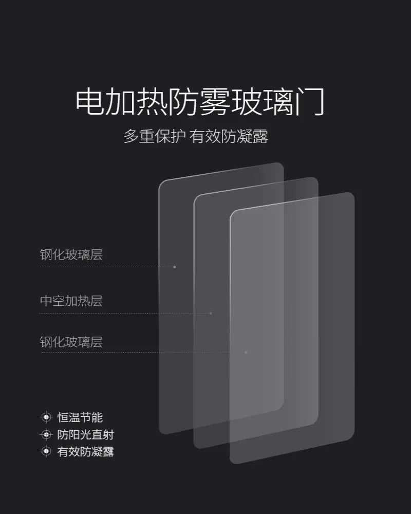 Household ice bar beverage tea cabinet Ultra thin dual temperature red wine cabinet Constant temperature wine cabinet Tea