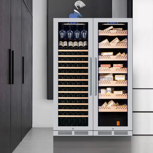 Household intelligent constant temperature and humidity cigar cabinet Insulation cabinet Red wine ice bar Refrigerator