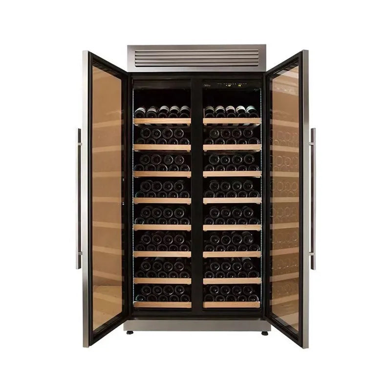 Household intelligent wine cabinet, constant temperature wine cabinet, double door tempered glass wine cabinet