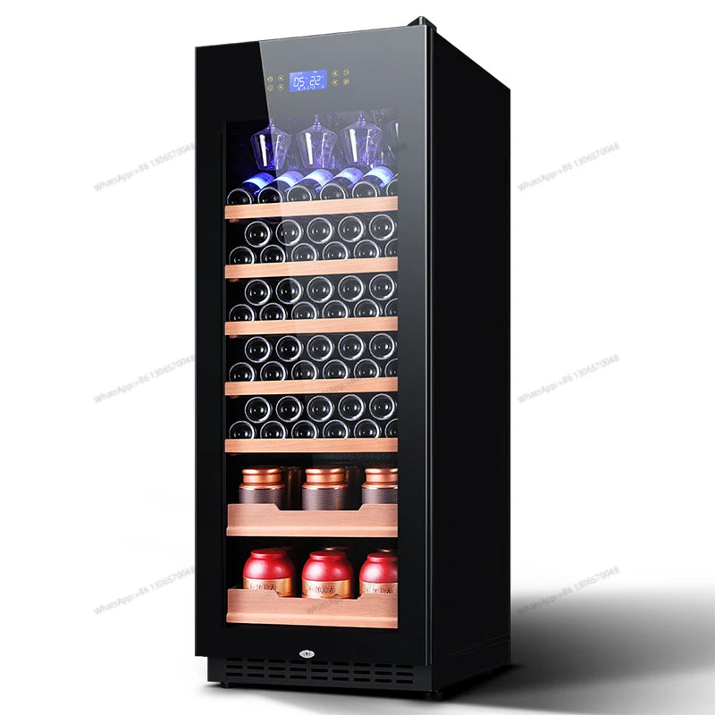 Household living room ice bar wine cabinet constant temperature red wine cabinet refrigerator ice bar refrigerated tea preservat