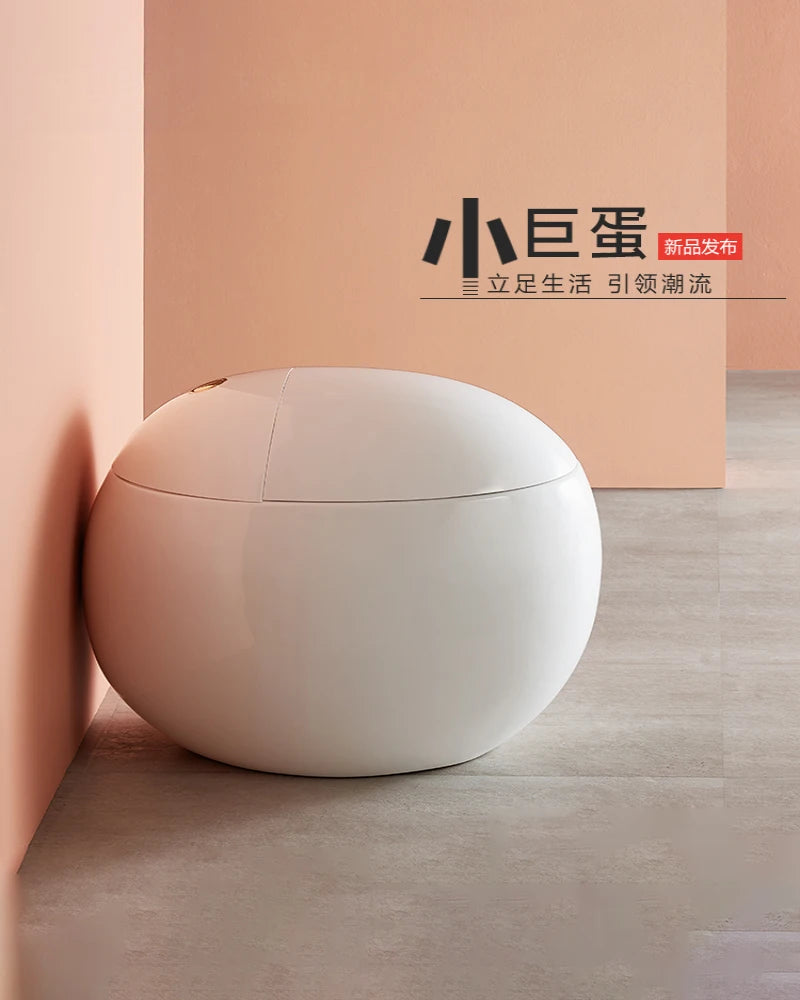 Household toilet, egg shaped European toilet, small giant egg, personalized toilet