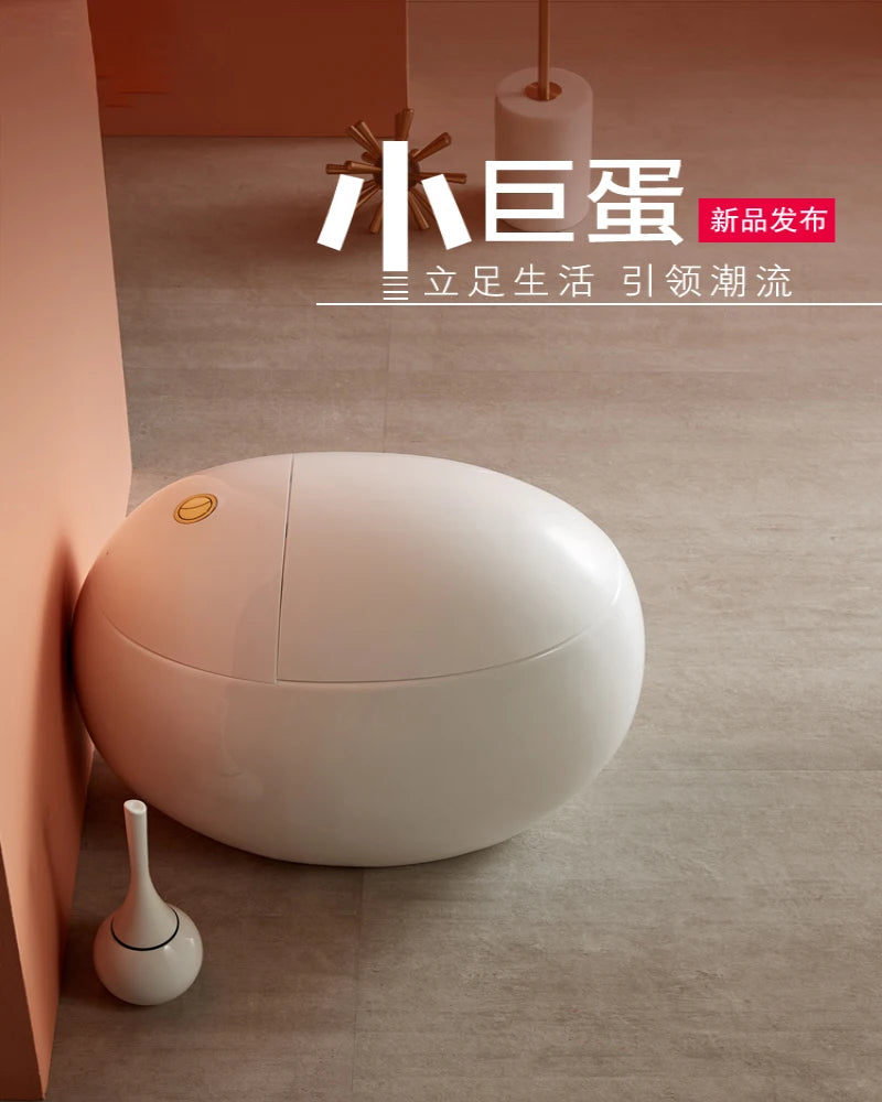 Household toilet, egg shaped European toilet, small giant egg, personalized toilet
