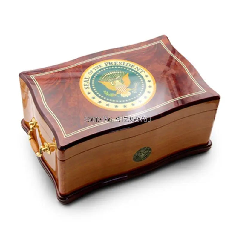 Humidor Humidor Box Cedar Wood White House Humidifier Box Large Capacity Cigar Cigar Box with Hygrometer