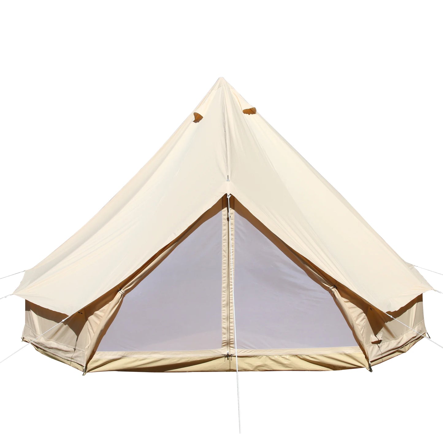 I Four season cotton canvas desert tenda luxury family 4m 5m 6m bell tent glamping for camping