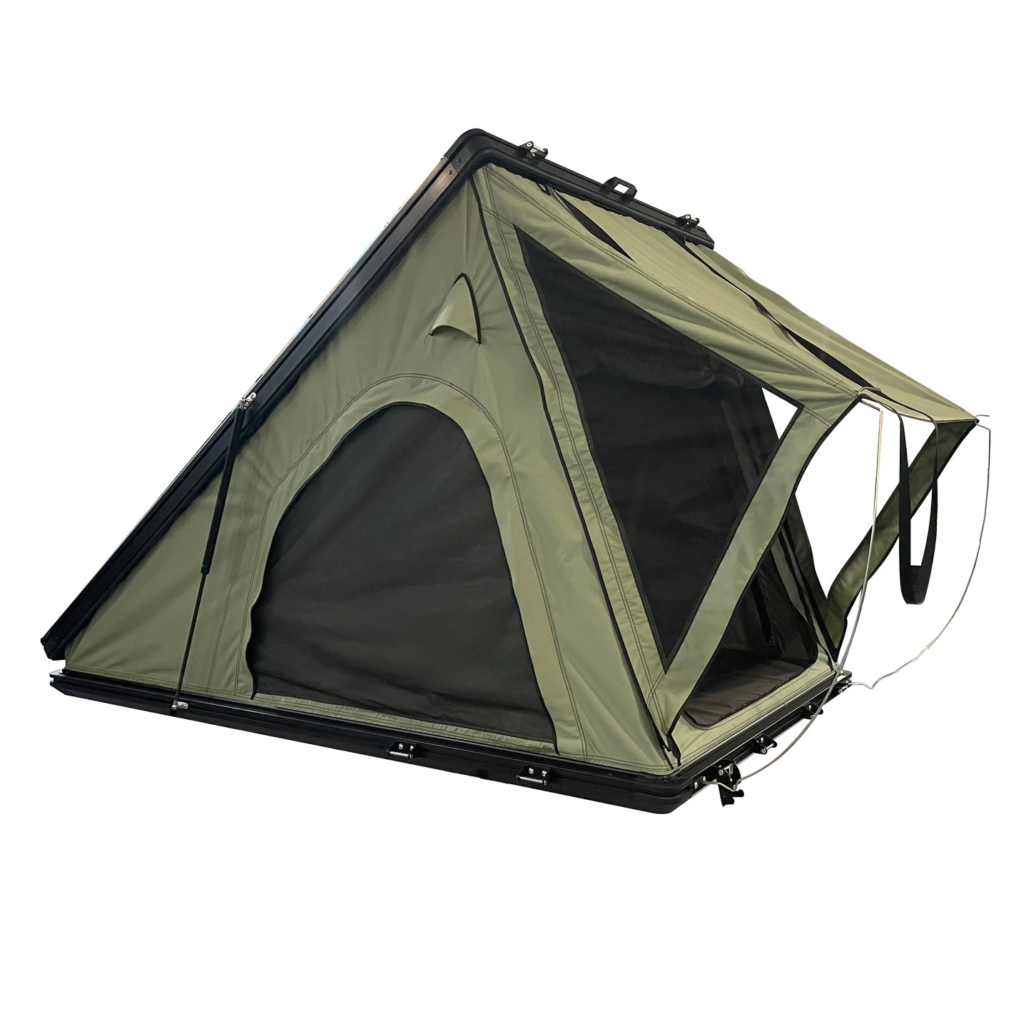 I Truck Pickup rooftop tent Aluminium Triangle Roof Top Tent Clamshell Hard Shell Roof Top Tent
