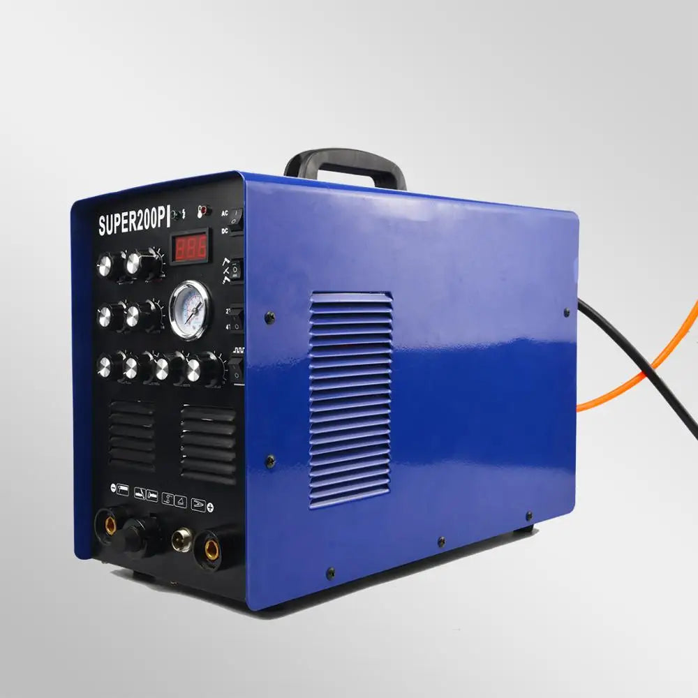 IGBT Pulse TIG/MMA Aluminium Welder 200A AC/DC 7 in 1 Milti-function Welding Equipment 50A Plasma Cutter Welding Machine