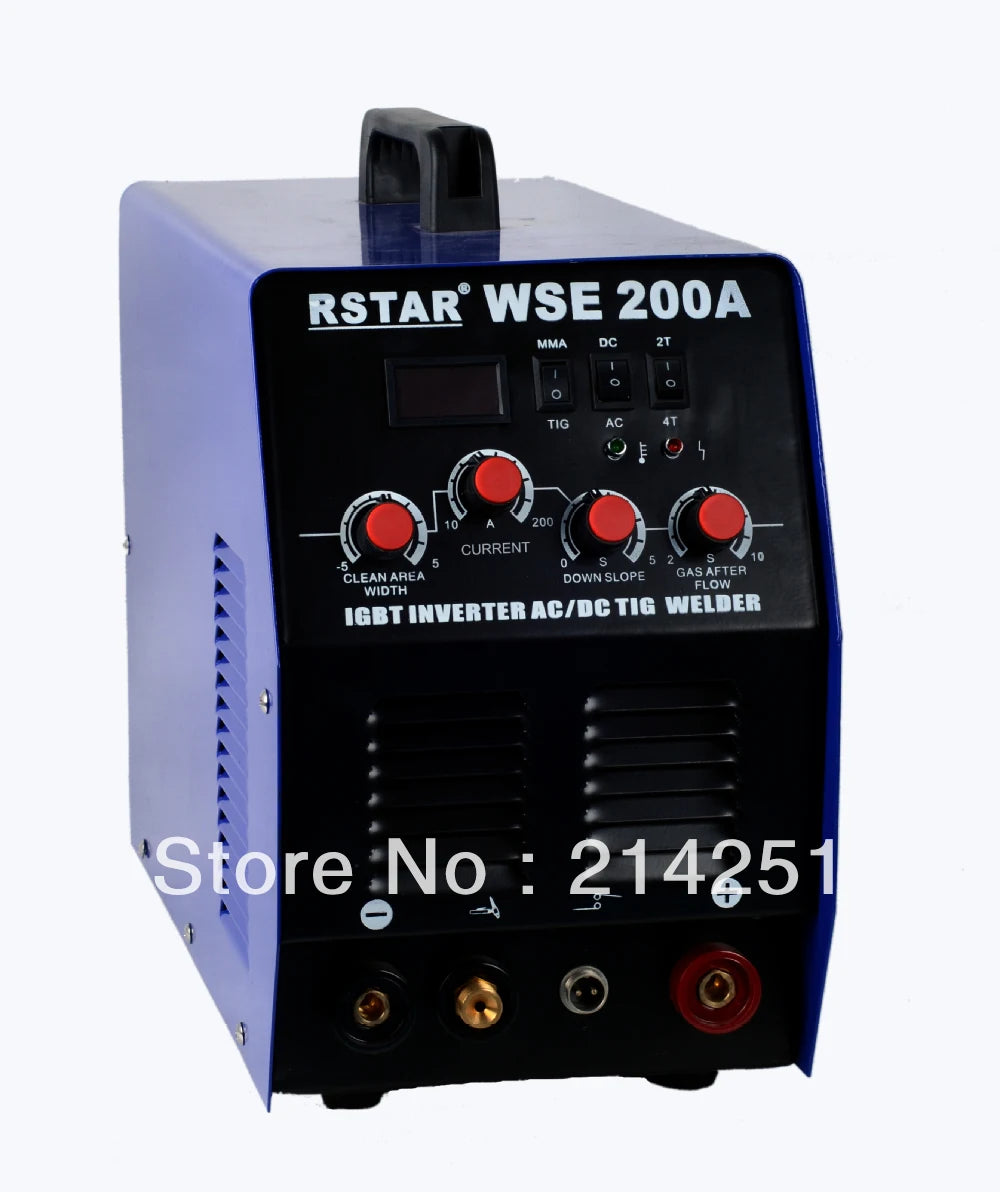 Igbt Inverter Tig Welding Machine Wse 200amp Ac/dc Tig Welder for  Mma Welding Equipment