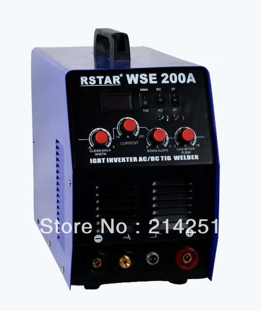 Igbt Inverter Tig Welding Machine Wse 200amp Ac/dc Tig Welder for  Mma Welding Equipment