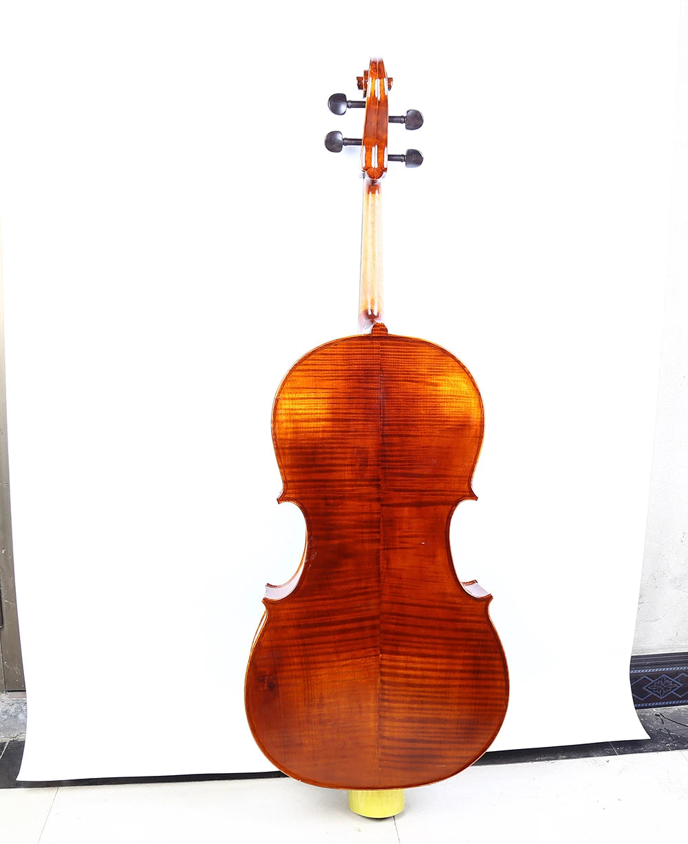 Imported European spruce cello 4/4 Maple back side panel student cello stringed instrument beginner professional concert violonc