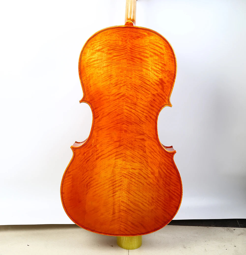Imported European spruce cello 4/4 Maple back side panel student cello stringed instrument beginner professional concert violonc
